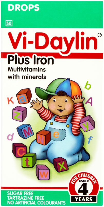 VIDAYLIN PLUS IRON DROP 30ML