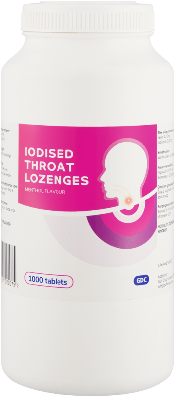 IODISED THROAT LOZ 1000 GULF