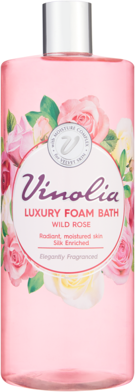 VINOLIA FOAM BATH WILD ROSE 1L