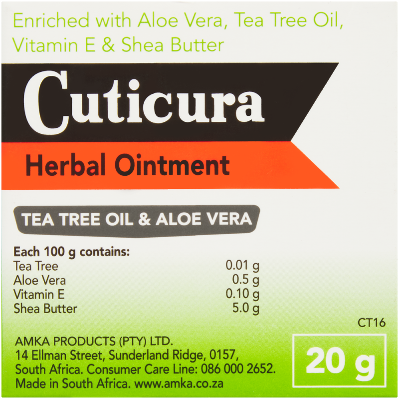 CUTICURA OINT HERBAL 20G