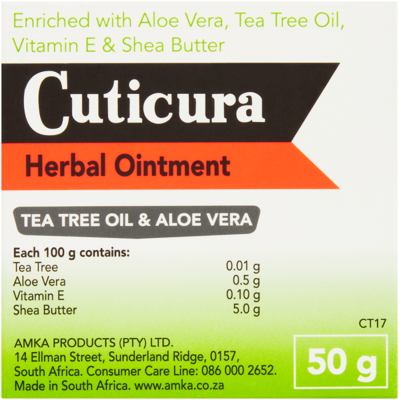 CUTICURA OINT HERBAL 50G
