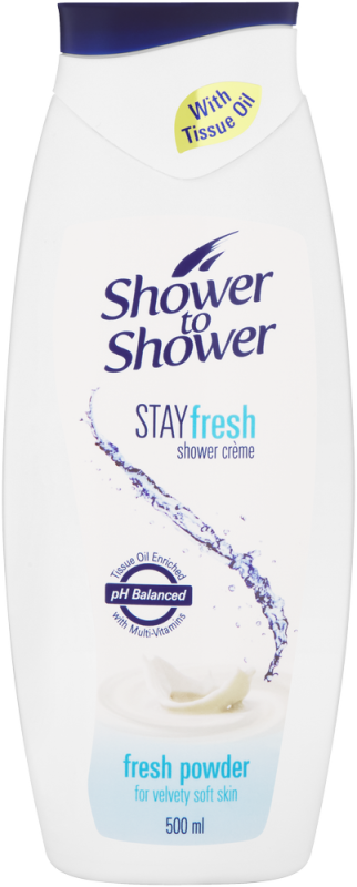 SHOWER/SH S/GEL FRSH/PDR 500ML