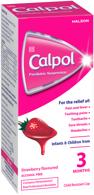 CALPOL PAED SUSP 100ML
