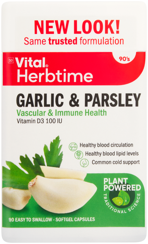 VITAL GARLIC+PARSLEY CAP 90