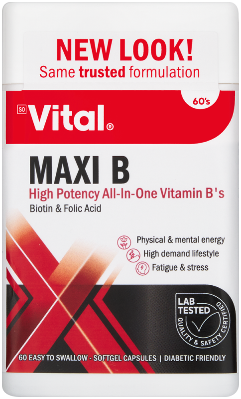 VITAL MAXI B CAP 60