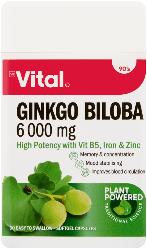 VITAL GINGKO BILOBA CAP 30