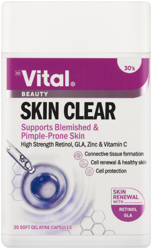 VITAL SKIN CLEAR CAP 30