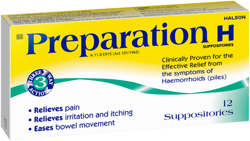 PREPARATION H SUPP 12 *TBD