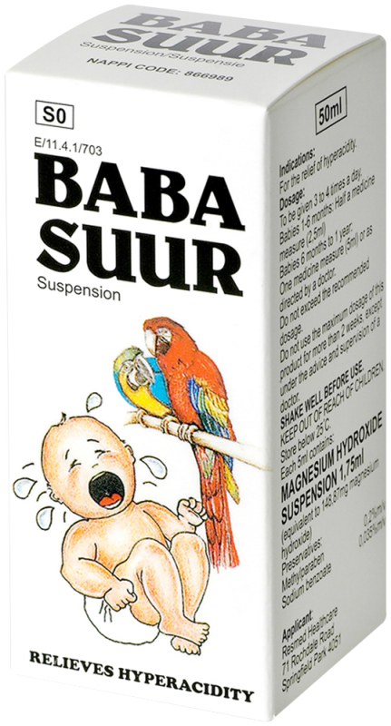 BABA SUUR SUSP 50ML