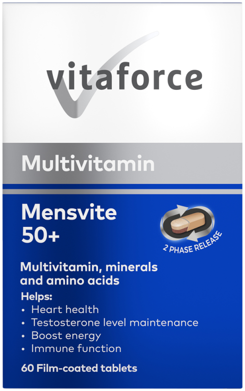 VITAFORCE MENSVITE 50+ TAB 60