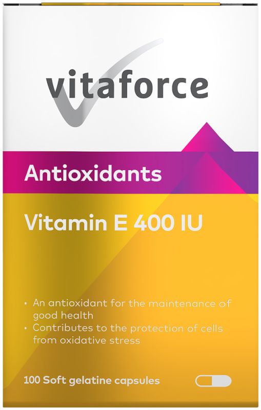 VITAFORCE VIT E 400IU CAP 100