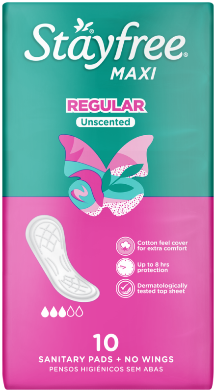 STAYFREE MAXI REG UNSC N/WNG10