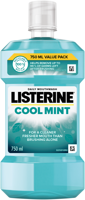 LISTERINE COOL MINT 750ML