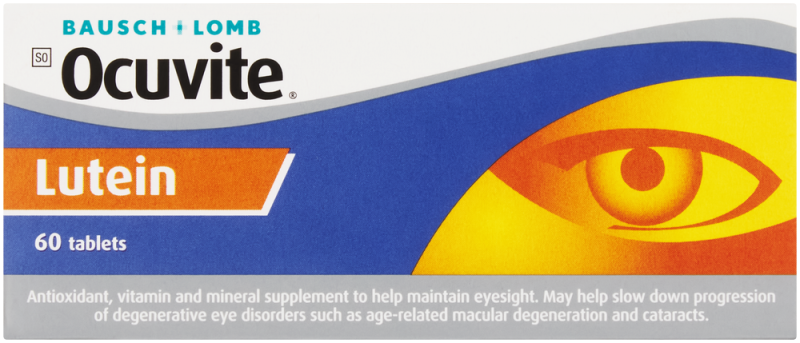 OCUVITE LUTEIN TAB 60S