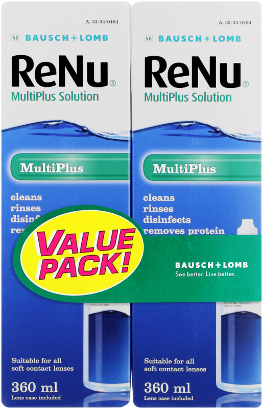RENU M/PLUS 360ML 1 X 2