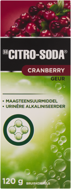 CITRO SODA CRANBERRY 120G