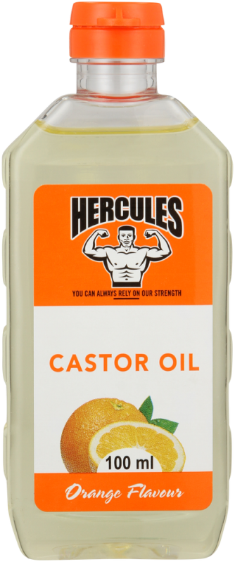 HERCULES CASTOR OIL ORNG 100ML