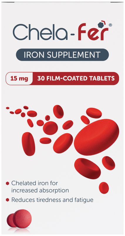 CHELAFER 15MG TAB 30