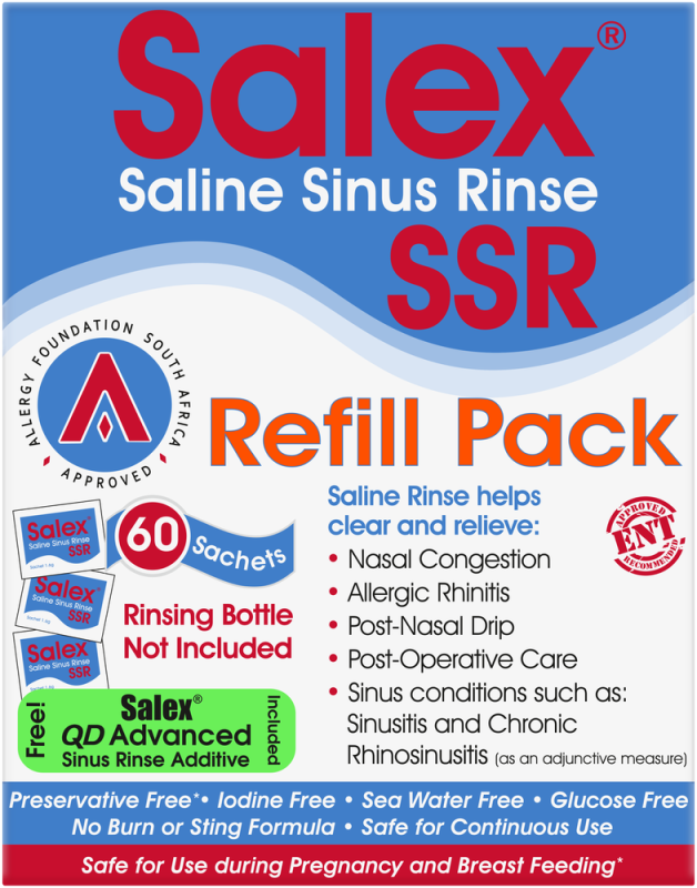 SALEX SSR REFILL KIT 60X1.6G