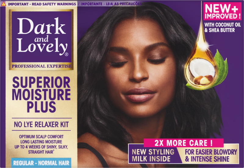 DARK & LOVELY RELAX KIT MOIST PLUS REGUL