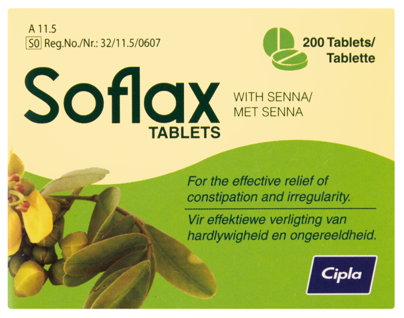 SOFLAX TAB 200