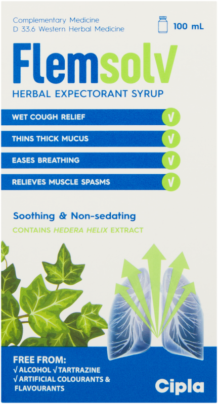 FLEMSOLV HERBAL EXPECT 100ML