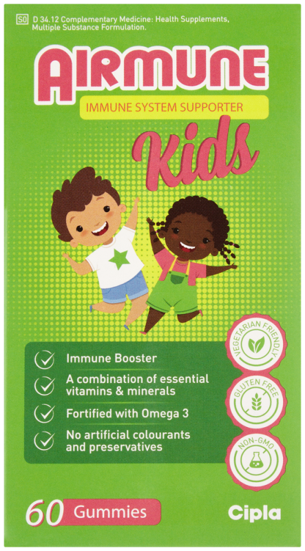 AIRMUNE KIDS GUMMIES 60