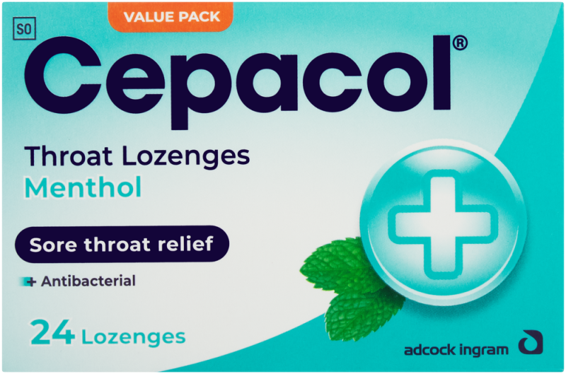 CEPACOL LOZ MENTHOL 24