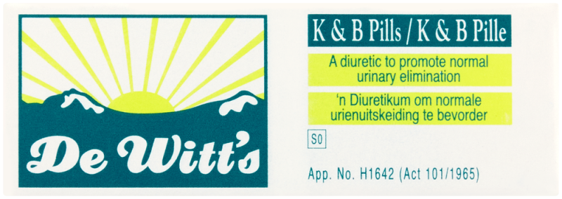 DE WITTS PILLS 16