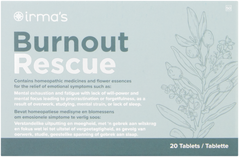 IRMAS BURNOUT RESCUE TAB 20