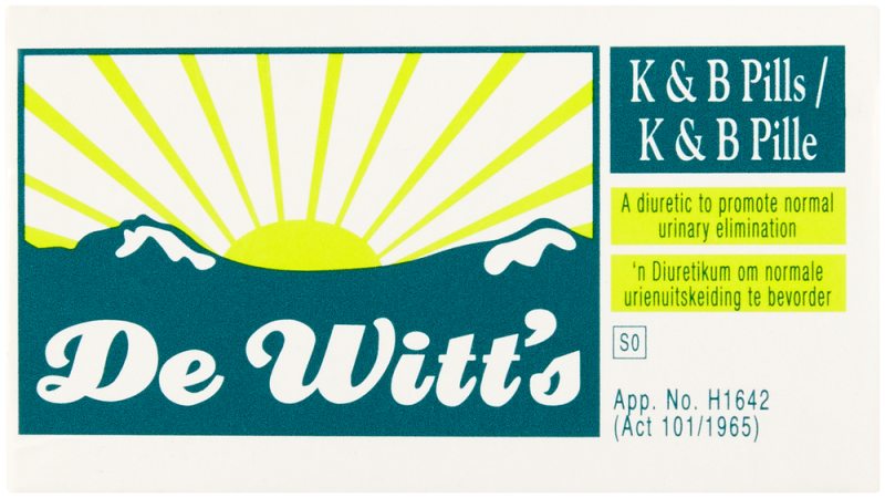 DE WITTS PILLS 100