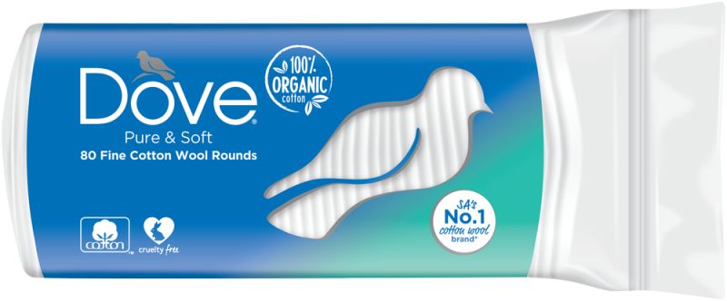 COTTON WOOL ROUND 80 DOVE
