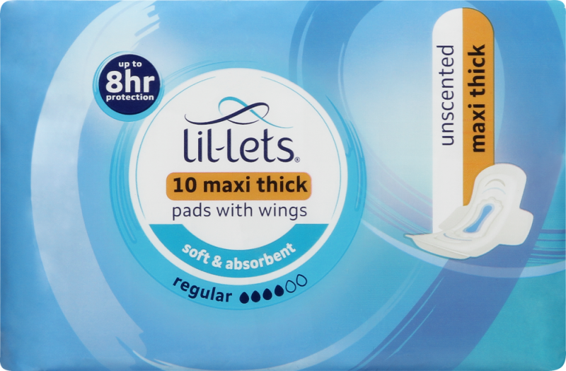 LILLETS MAXI REG UNSCNT 10