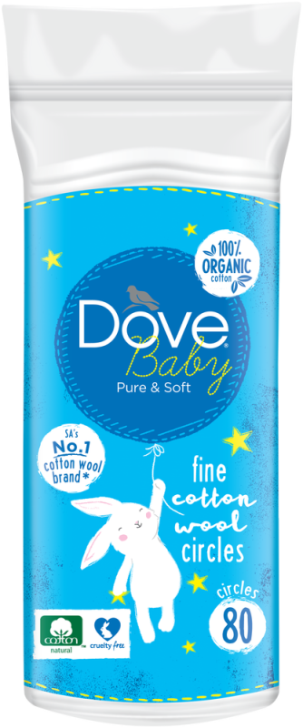 DOVE BABY COTTON CIRCLES 80