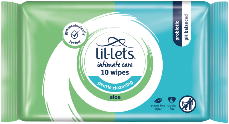 LILLETS FEM WIPE ALO/FRSH 1X10