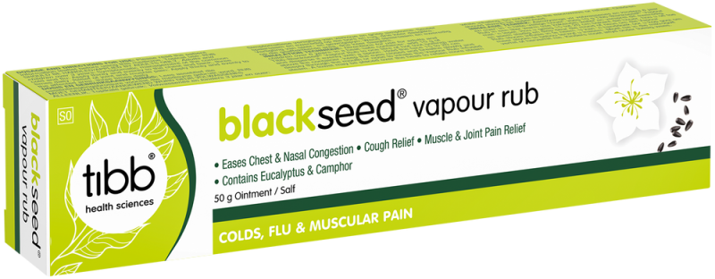 BLACKSEED VAPOUR RUB 50G TIBB