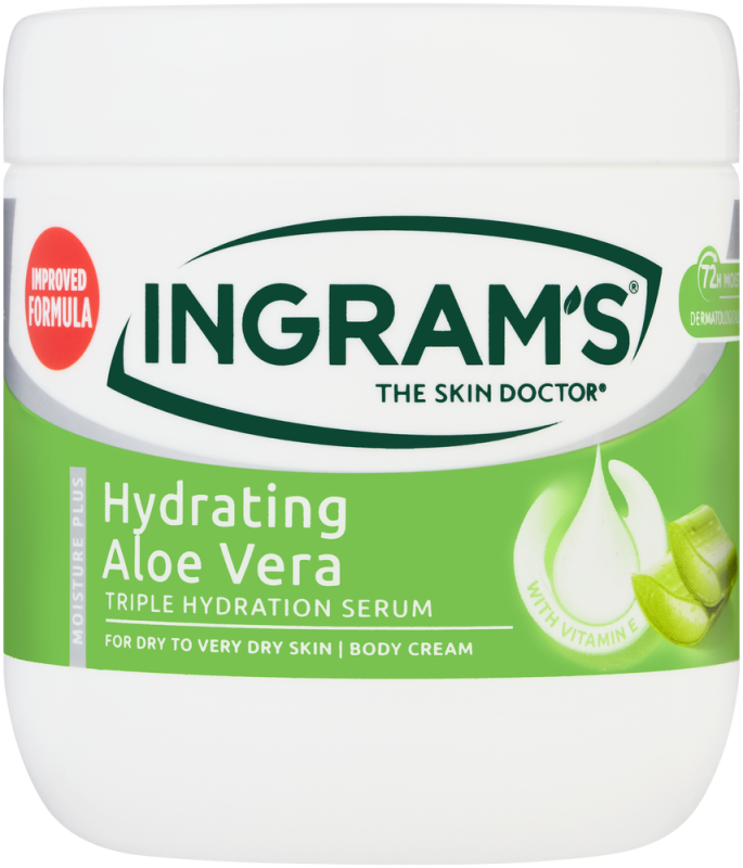 INGRAMS CRM MST+ALOE&VITE 450ML