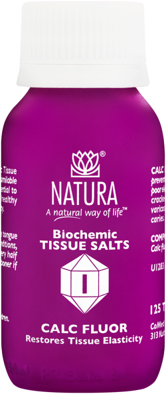 TISS SALT 01CALC FLUOR 125 NATURA