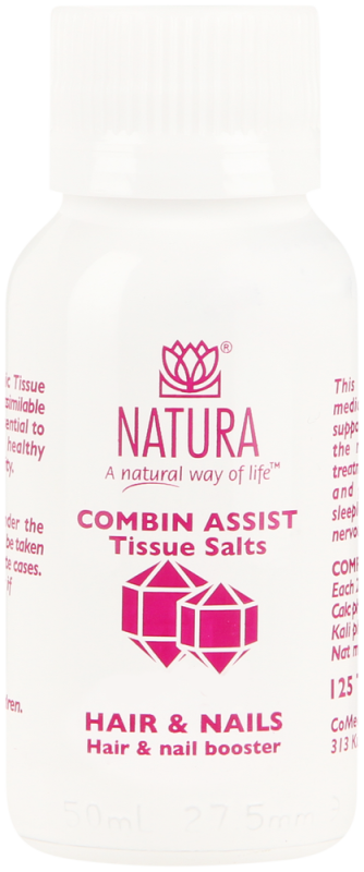 COMBIN ASSIST HAIR/NAIL 125TAB