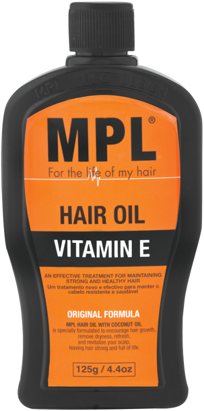 MPL VITAMIN E HAIR OIL 125G TBD