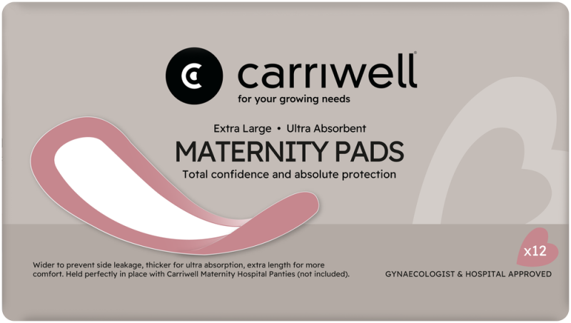 MATERNITY PADS XL 12S CARRIWL
