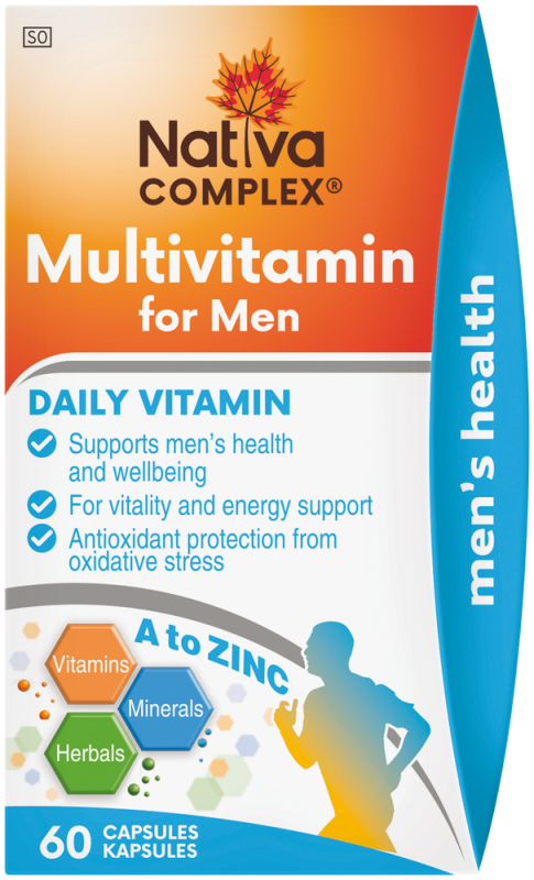 MULTIVIT FOR MEN 60 NATIVA