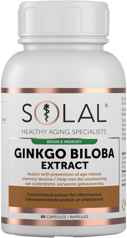 SOLAL GINKGO BILOBA EXTRACT 60