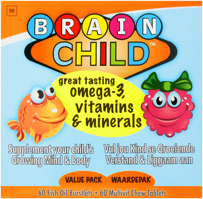 BRAINCHILD MULTV F/OIL CHEW120