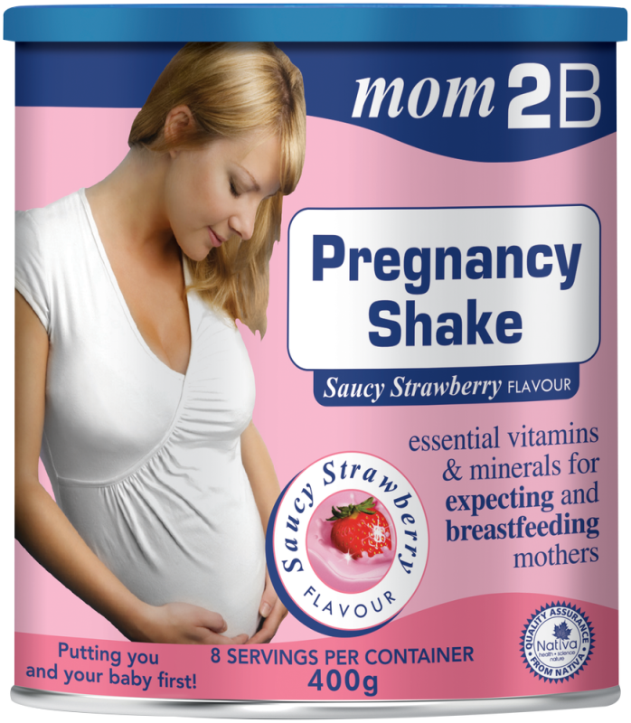 MOM 2B SHAKE STRWB 400G