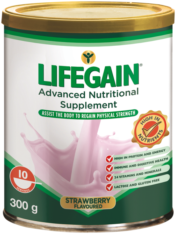 LIFEGAIN STRWB 300G