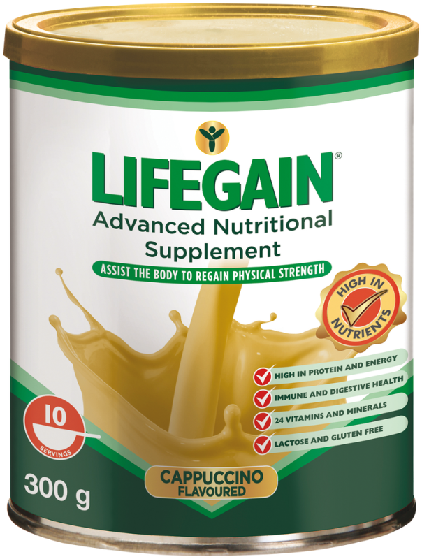 LIFEGAIN CAPPUCCINO 300G