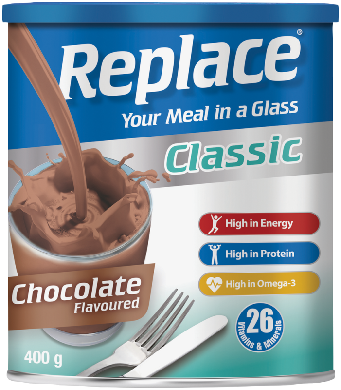 REPLACE CLASSIC CHOCOLATE 400G
