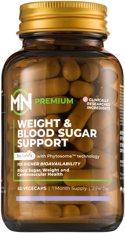 MN WEIGHT & BLOOD SUGAR SUPPORT VEGECAP