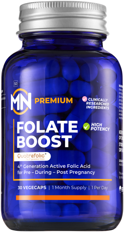 MN FOLATE BOOST VEGECAP 30